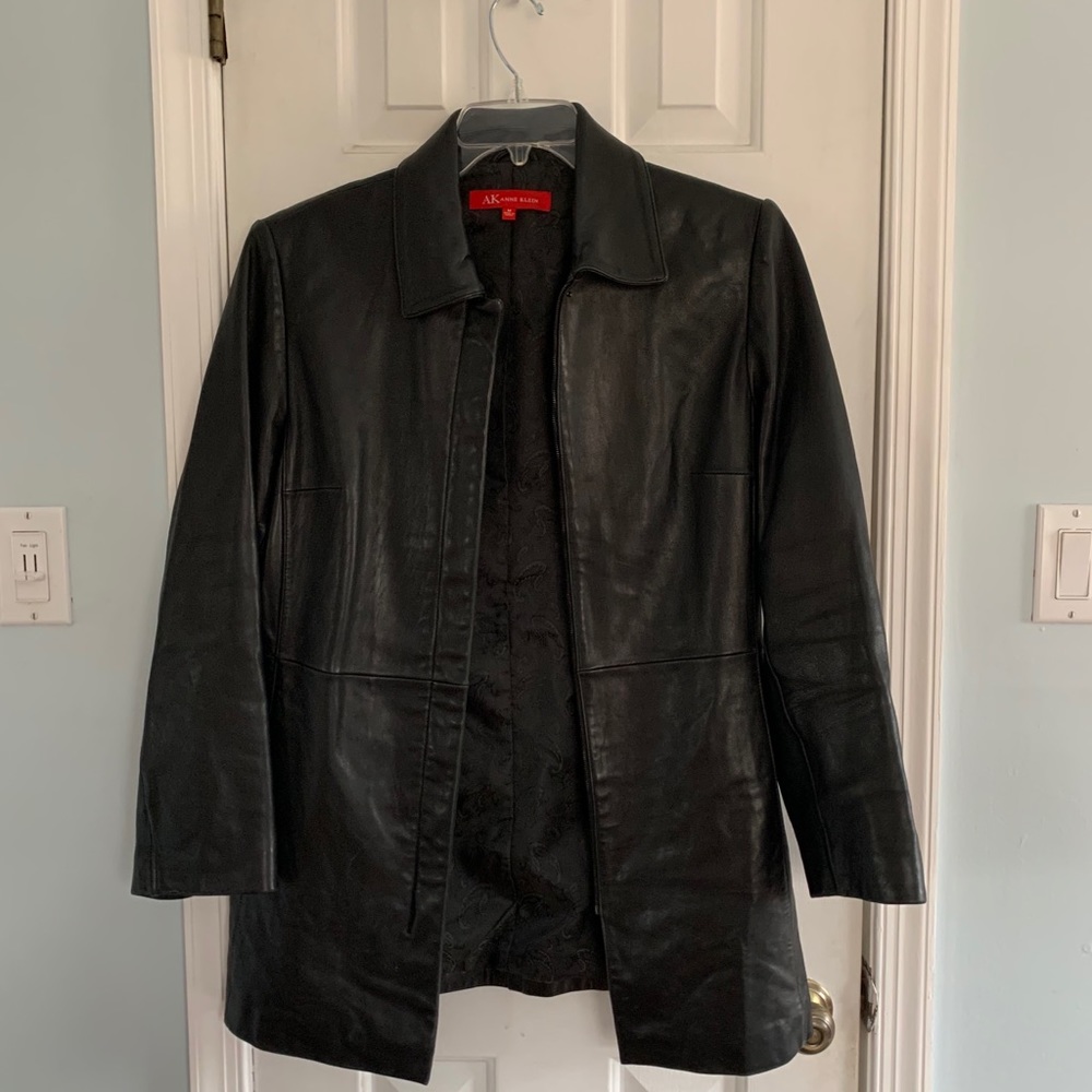 Anne Klein Leather Jacket
